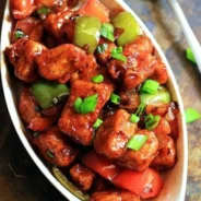 Paneer Chilli, Dry Sauce (v)